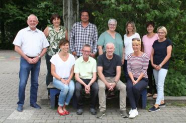 Die Mitglieder die zum Vorstand gewählt wurden.