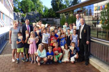 Mangold Grundschule Spendenübergabe