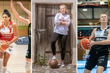 Das bild zeigt Amenze Obanor, Steffi Sachnovski und Heta Äijänen.