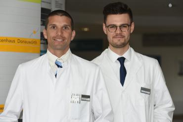 von links nach rechts: Dr. Andreas Reinke und Dr. Gordian Schmid