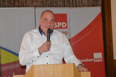 Peter Moll beim Parteitag der SPD 