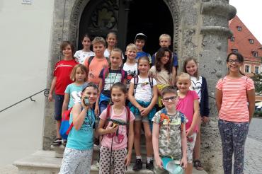 Teilnehmer am Ferienprogramm Nördlingen