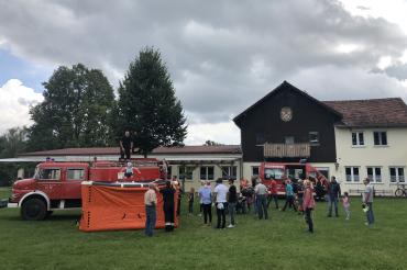 Ferienprogramm bei der Feuerwehr Oettingen