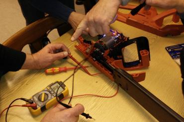 Auf dem Bild zu sehen ist ein Ausschnitt aus dem Repaircafe 