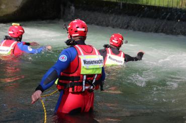Die Wasserwacht im Einsatz 