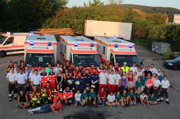 Am vergangenen Samstag fand eine Großübung des Jugendrotkreuzes in Wemding statt. 