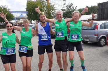 Von links: Simone Müller, Brigitte Radajewski, Philipp Moll, Hans Niederhuber und Anneliese Zinke.