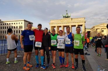 Nördlinger Läufer vor dem Brandenburger Tor