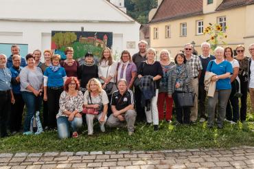 Spaziergang mit den Künstlern entlang des Harburger Kunstsommers 2019