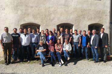 Das Bild zeigt ein Seminar an der Schule in Thierhaupten