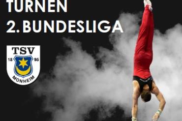 Plakat der 2. Bundesliga im Turnen