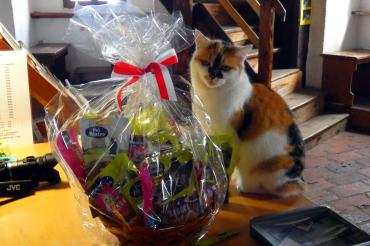 Wendelstein mit Fresskorb