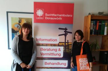 Das Bild zeigt den Aktionstag Glücksspielsucht