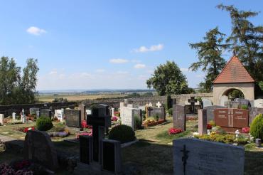 Der Friedhof in Ehingen