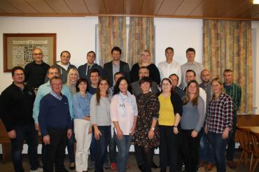 Das Bild zeigt die Kandidatinnen und Kandidaten der Stadtteilliste für die Kommunalwahl 2020 (einige konnten an der Versammlung nicht teilnehmen) 