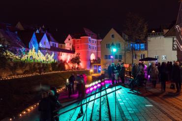Kunstvolle Lichter in Donauwörth