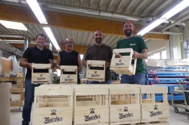 Maier Bier und Donau-Ries-Werkstätten Mitarbeiter