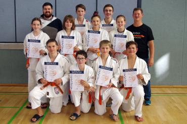 Wemdinger Judo Nachwuchs