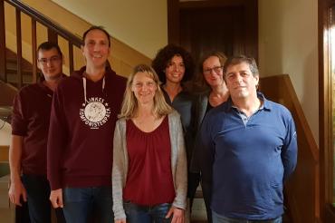 Auf dem Bild zu sehen von links: Karlheinz Rettenmeier, (Beisitzer), Christoph Schmid, (BGM u. 2. Vorsitzender), Susanne Sieber (Kassiererin), Sandra Appel, (1. Vorsitzende), Sabine Straß (Schriftführerin), Karlheinz Straß, (Beisitzer).