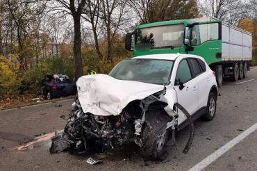 Verkehrsunfall B16 Burgheim