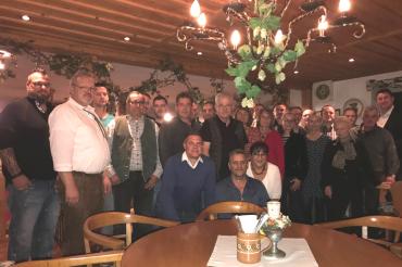 Die Jubilare der Oettinger Brauerei