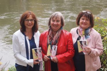 Das Bild zeigt von links: Sonja Strobel, Friederike Rieger, Gabriele Geiger-Bissinger
