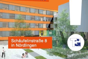 Das Bild zeigt ein Plakat zum Tag der offenen Tür am THG Nördlingen