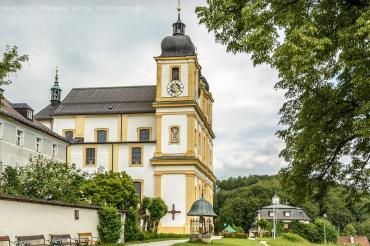 Das Bild zeigt eine Wallfahrtskirche