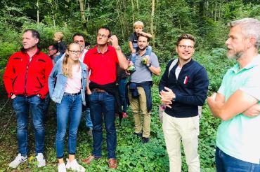 Beweidung Stiftungswald Nördlingen PWG Wittner