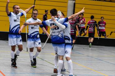 Donau Floorball, Heimsieg gegen Leipzig
