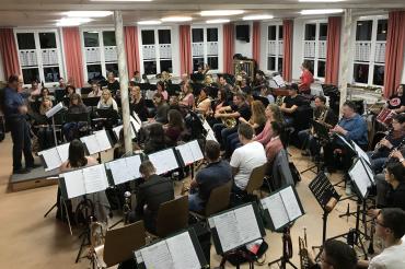 Konzertvorbereitung Stadtkapelle Harburg