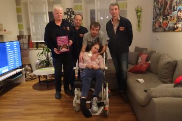 Erwin Zwickel, Tobias Zwickel, Stephanie Deubler, Benjamin Frisch und Paul Wunderle