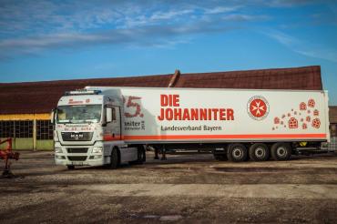 Die Johanniter "Weihnachtstrucker"