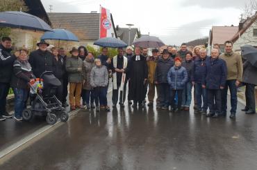 Die Zechstraße in Wemding wurde ihrer Bestimmung übergeben. 