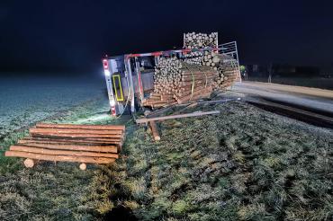 LKW Unfall Genderkingen 2