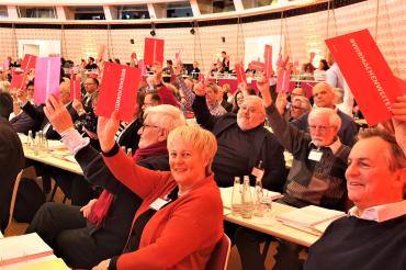 Das Bild zeigt die AWO-Bundeskonferenz in Berlin.