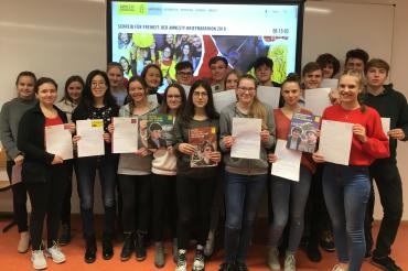 der Q11-Deutschkurs d2 des Theodor-Heuss-Gymnasiums