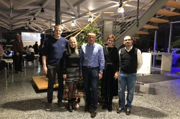 Das Bild zeigt die Abel+Ruf Jubilare.