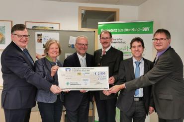 Gruppenfoto Spendenübergabe