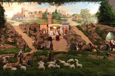 Die Krippe in der Oberndorfer Herrgottsruhkapelle