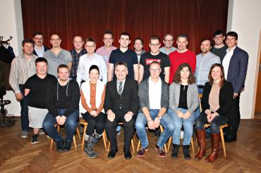 Die Kandidatinnen und Kandidaten der Amerbacher Liste