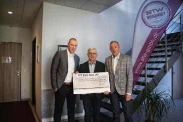 Von links: Paul Slavik, Lothar Kolb und Georg Slavik