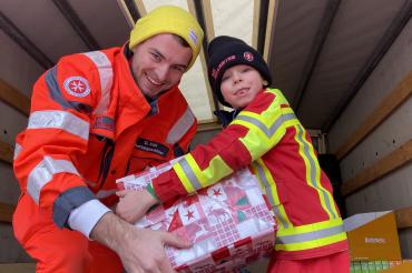 Am letzten Samstag, 07.12.2019, stand die Reichsstraße ganz im Zeichen des achtspitzigen Kreuzes der Johanniter. 