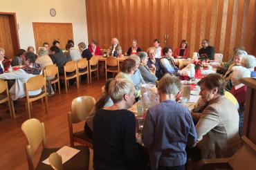 Adventsfeier beim Frauenbund Ortsverband Oettingen.