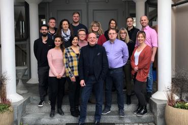 Das Bild zeigt die Bewerber für den Gemeinderat in Asbach-Bäumenheim.