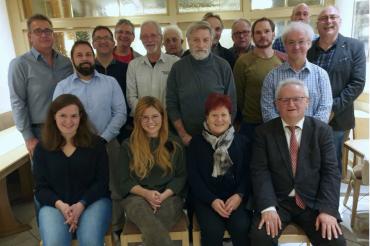 Das Bild zeigt die nominierten Kandidaten der Stadtratsliste des SPD-Ortsvereins Wemding.