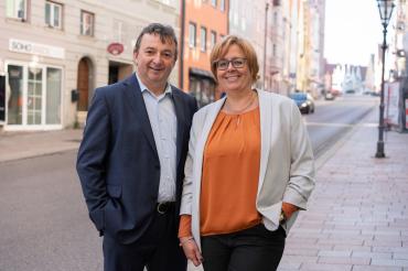 Albert Riedelsheimer und Bärbel Stahl