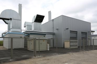 Die Heizzentrale von WVS 