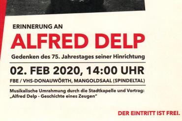 Plakat Alfred Delp