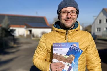 Mit Beginn des neuen Jahres startete CSU OB-Kandidat Steffen Höhn seine Hausbesuche.